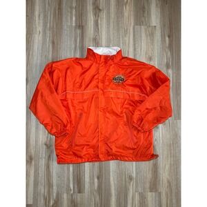 Vintage Oklahoma State Cowboys Jacket Windbreaker XXL Orange BT Player NCAA